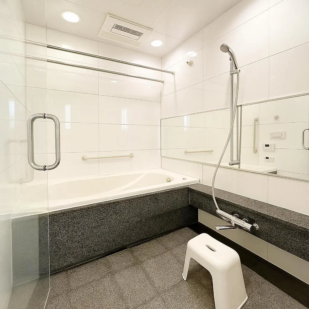 Daire Luxury 3 Bedroom Namba Skyscraper - 400 Ft High & 300 Sq Ft Wrap Around Balcony - 112 Sq Meters - 1,200 Sq Ft - Parking - 180 Degrees City Views - 2024 Toyota Voxy Can Be Packaged With Osaka